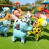 2026 Modelo Novo Tendência Balão Caminhante com Rodas para Decoração de Cena de Festa de Aniversário Infantil e Mercadoria de Barraca