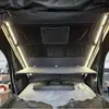 Tienda Triangular de Techo de Aleación de Aluminio para Mesa, Apertura Rápida, Tienda para Vehículo Todoterreno Hard-Core de SUV, Tienda de Techo Duro