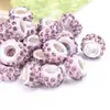 Miçangas Soltas Misturadas Mais Vendido na Amazon Três Fileiras Argola Bola de Diamante Argila Miçangas com Furo Grande Conjunto de Corrente DIY Acessórios de Decoração