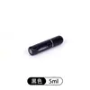 Botella de spray de perfume recargable portátil de 5 ml en stock, botella de perfume recargable con llenado por la base, botella de aluminio electrochapado