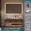 Nuevo Estilo Chino Pizarra Cerámica Lavabo Sin Costuras Combinación Mueble de Baño Lavabo Lavamanos Mueble de Baño