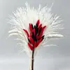 Ramo de Flores Secas, Hierba de la Pampa Más Vendida de Amazon, Juncia, Gypsophila, Flores Secas Serie Rosa, Regalo para el Día de San Valentín Chino y Navidad