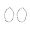 Brincos de Metal Irregulares Geométricos para Mulheres, Elegantes e de Alto Padrão, Modernos e Únicos, Brincos de Estilo Minimalista Simples e Fashion