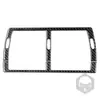 Adecuado para BMW X5 E53 2000-2006 decoración de modificación de interior de coche de fibra de carbono rejilla de ventilación de aire acondicionado central
