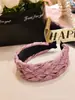 Nueva Diadema Estilo Chino Pintura a Tinta Trenza Tejida a Mano Diadema de Punta Alta Ligera Pasador Diario para Viaje para Mujeres