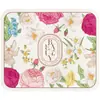 Vajilla de Lujo Ligero Floral Encimera de Cocina Drenante Diatomeas Absorbente Esterilla de Mesa Hogareña Tazón y Plato Aislamiento Térmico Cafetera