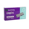 Grapas estándar 24/6, empaque en caja morada, 1000 pzas grapas en caja pequeña, papelería de oficina, en stock al por mayor