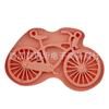 Molde de silicona para pastel de azúcar, estándar alimentario, forma de bicicleta, herramientas DIY para decoración de repostería H3076 pastel