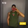 Colete Esportivo Casual Masculino Amazon Transfronteiriço Camiseta Masculina Solta Sem Mangas Colete Esportivo Respirável para Treinamento