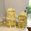 Mochila Nueva Estilo 2024 para Estudiantes Mujeres, Mochila Estilo Coreano para Estudiantes de Secundaria y Preparatoria, Linda, Gran Capacidad, Mochila de Aspecto de Alta Calidad
