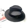 Sombrero de Copa para Hombre Verano Sombrero de Malla Transpirable Sombrero de Jazz Estilo Británico Viaje Playa Sombrero Protector Solar Fabricantes