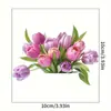 2025 Aofei Fb1009 Exquisitos Pegatinas de Pared con Patrón Floral, Removibles, Adecuadas para Envío Transfronterizo, Antiestáticas