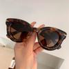 Lentes de Sol Rojos para Mujer Ins de Alta Gama Anti-Uv Sombrilla Lentes de Sol para Caras Redondas para Lucir Delgada y Tomar Fotos Gafas de Celebridad de Internet Tendencia-