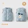 Colete de Bebê Outono e Inverno Colete Térmico de Bebê Acolchoado Colete Externo Infantil Colete para Meninos e Meninas Novo Colete Primavera & Outono