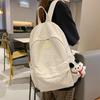 Nova mochila simples bonito das mulheres estilo Mori macio menina mochila fresca da menina leve pequena mochila do estudante do ensino médio