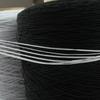 Fabricante en stock accesorios de ropa hilo elástico blanco y negro DIY hilo elástico redondo hilo de fondo de costura hilo de goma de látex