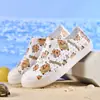Sandalias de Verano LUCHI con Agujeros Estampado de Graffiti para Pareja Hombres y Mujeres Casual Punta Cerrada para Vadear Playa al Aire Libre Transpirables