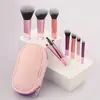 Set de 8 Brochas de Maquillaje con Mango Degradado Cerdas Suaves para Polvos Rubor Sombras de Ojos Set Completo para Principiantes Maquillaje de Color Herramientas de Belleza