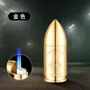 Nuevo Encendedor Inflable Doble Chorro Bala Cuerpo de Metal Pequeño y Portátil Divertido Genial Encendedor de Cigarrillos
