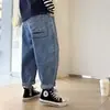 Pantalones de niño primavera 2024 Pantalones nuevos otoño niños medianos y grandes niños ropa de niño ropa de otoño jeans para niños moda