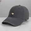 Gorra de Béisbol Transpirable Cómoda Simple con Bordado Tridimensional Estilo Coreano para Viajes al Aire Libre y Fotografía Callejera, Gorra de Visera para Adelgazar el Rostro