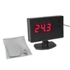 Adecuado para automóviles, camiones, excavadoras, montacargas y vehículos de construcción, voltímetro universal de 12V/24V con pantalla digital