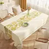 2026 Nova Toalha de Mesa Retangular Lavável, Impermeável e à Prova de Óleo, Resistente ao Calor, Resistente a Arranhões, Capa Macia para Mesa de Centro