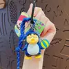 Chaveiro Pingente Autêntico Desenho Animado Shin-Chan Super-Homem Dinâmico Carro Chaveiro Boneca Fofa para Bolsa Decoração