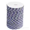 Paquete de 100m Paracord de 7 Hilos para Exteriores 4mm Hilo para Tejer Pulseras de Paracord Entusiastas Militares Paracord de Supervivencia de 7 Hilos