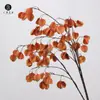 Venta directa de fábrica: flores artificiales y frutos secos de la linterna de algarrobo, flores de Año Nuevo Chino para decoración del hogar, fruta de la fortuna