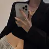 Conjunto Popular Minimalista de Tres Anillos Estilo Coreano para Mujer, Lujo Ligero Nicho Gama Alta Banda Lisa Anillo Dedo Índice Venta al por Mayor