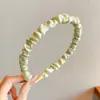 Tiara de Pérolas Artificiais de Luxo para Mulheres 2026 Novo Estilo Aro de Cabelo Versátil para Sair Clipe de Cabelo Alto para o Verão Acessórios de Cabelo