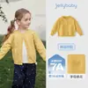 [Nueva Colección de Otoño] Cárdigan Suéter para Niña, Elegante Moda Nueva de Otoño, Ropa Exterior de Punto para Niños, Suéter de Bebé a la Moda