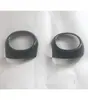 Adequado para acabamento de modificação de saída de ar Classe C 22 da Mercedes-Benz, saída de ar esquerda e direita do ar condicionado, saída de ar frontal, patch de fibra de carbono Y