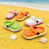 Chinelos Infantis Personalizados, Tamancos de Verão, Sapatos de Interior Desenho Animado para Meninos, Sapatos Fofos Respiráveis para Meninas, Exportação de Fábrica Novo