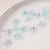 Galvanoplastia de Vidro Estrela do Mar Ab Beads Concha Peixe Pequeno Contas Soltas Fio Artesanal DIY Contas para Pulseira Colar Material para Joias