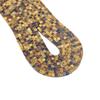 2*2mm piedra natural corte recto cuadrado pequeño cuadrado cristal cuadrado ágata azúcar cuentas sueltas accesorios de joyería DIY