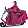 Impermeable para Vehículos Eléctricos 2026 Modelo Nuevo, Poncho de Lluvia Largo de Cuerpo Completo para Motocicleta y Patinete Eléctrico, Impermeable para Hombres y Mujeres