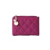 Billetera Nueva para Mujer Corta Simple Tarjetero Billetera de Verano Transfronteriza Color Puro Cierre Monedero Venta al por Mayor