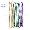 Collar de Carnaval Mardi Gras Festival de Nueva Orleans Collar de Fiesta Collar de Cuentas de Plástico para Fiesta