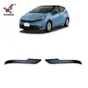 Adequado para o modelo Toyota AQUA 25, tiras de acabamento anti-colisão para espelhos retrovisores modificados, adesivos de tira brilhante especiais para espelhos retrovisores