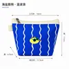 Bolsa para monedas Bolsa de maquillaje portátil Mini tarjetero de mano Bolsa de almacenamiento para toallas sanitarias Bolsa con forro interior Bolsa interior pequeña de almacenamiento