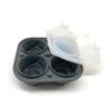 Forma de Gelo de Silicone Molde de Cubo de Gelo Molde de Hóquei no Gelo Caixa de Gelo Urso Rosa Rosto Sorvete Molde de Gelo Utensílios de Cozinha