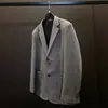 Sala de Modelos de Ropa Suave para Hombres Vestuario Estilo Italiano Sencillo Chaqueta de Traje para Hombres Exhibición de Accesorios Armario Decoración