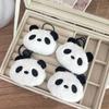 Nova Boneca Sino Panda Bolsa Pingente Chaveiro Fofo Brinquedo de Pelúcia Carro Pequena Bolsa de Boneca Enfeites para Pendurar