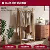 Perchero de Madera Maciza Madera de Haya De Pie para el Hogar Perchero de Piso para Dormitorio Perchero Interior Simple para Guardar Ropa