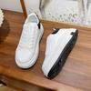 Zapatos Blancos Nuevos para Mujer Otoño y Verano 2025, Zapatos de Plataforma Nuevos de Suela Gruesa, Zapatos Deportivos Versátiles Casuales y de Ocio