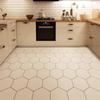 Tapete de cozinha antiderrapante à prova de óleo, limpe e não lave, piso totalmente pavimentado, couro, costura de PVC, resistente ao desgaste, tapete especial