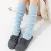Zapatos, Calcetines de Yoga de Algodón para Mujer, Calcetines Gruesos para Pantorrilla de Otoño e Invierno, Calentadores de Piernas de Lana Tejida Cálidos, Calentadores de Piernas sin Pies para Pilates