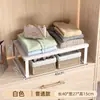 Armario ahorrador de espacio para ropa y bolsos, organizador, zapatero de armario, estantes divisores internos de múltiples capas, estante multicapa